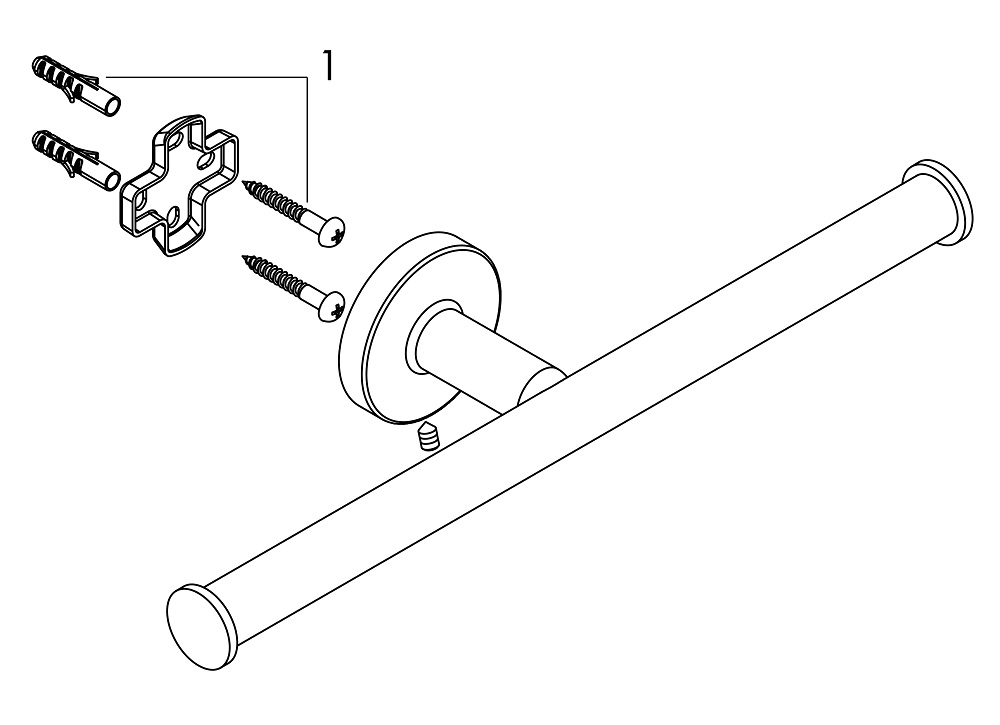gia-treo-giay-doi-4172000-hansgrohe-h-logis-mh