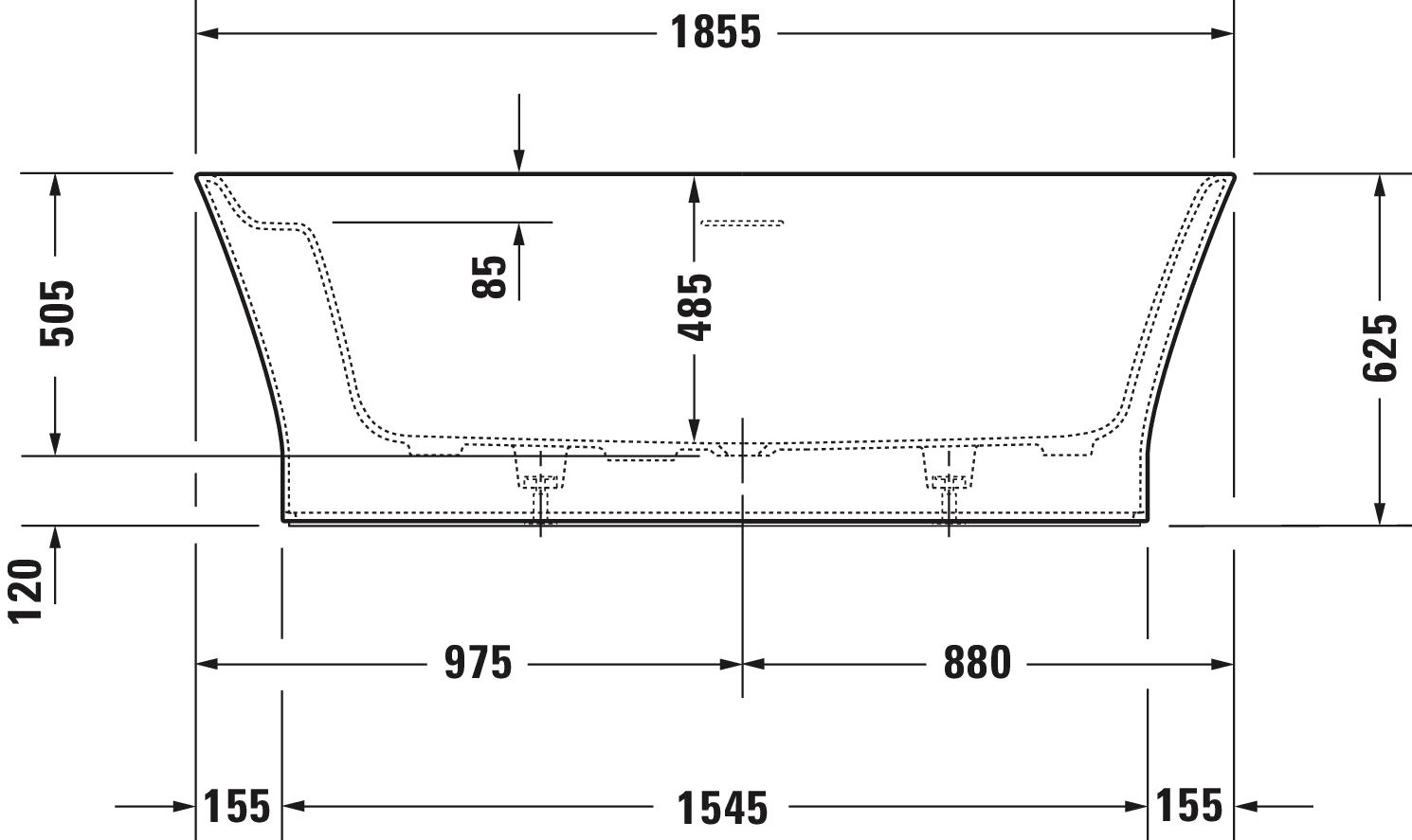 bon-tam-700330000000000-duravit-cape-cod-doc-lap-1855x885mm-kt1