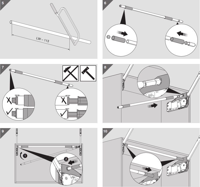 thanh-can-bang-22Q1076U-blum-aventos-hl-top-1076mm-mh