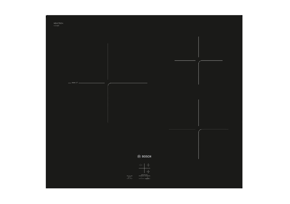 Bếp từ Bosch PUC61KAA5E ba vùng nấu 60cm Series 2