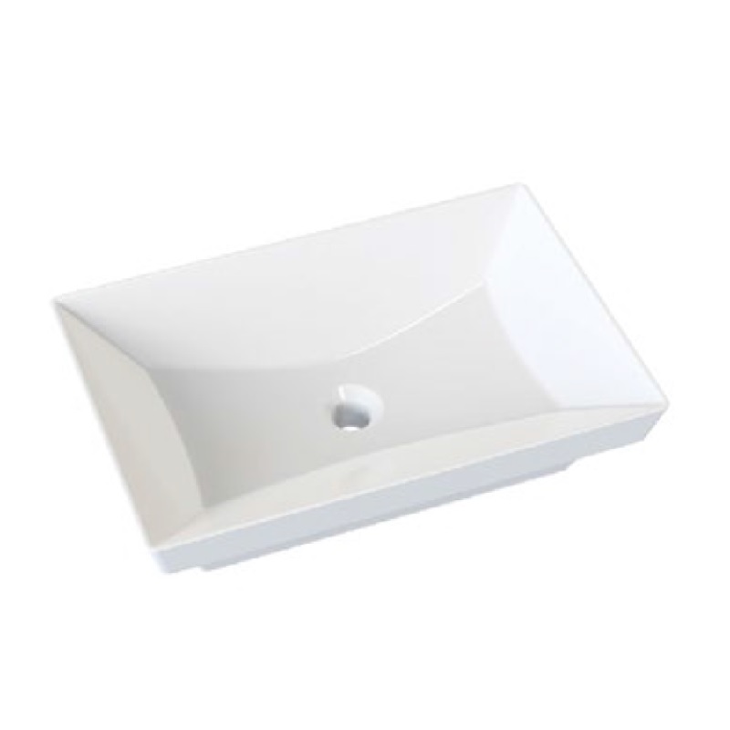 Lavabo đặt bàn 588.79.130 Hafele Kyoto 558x372mm