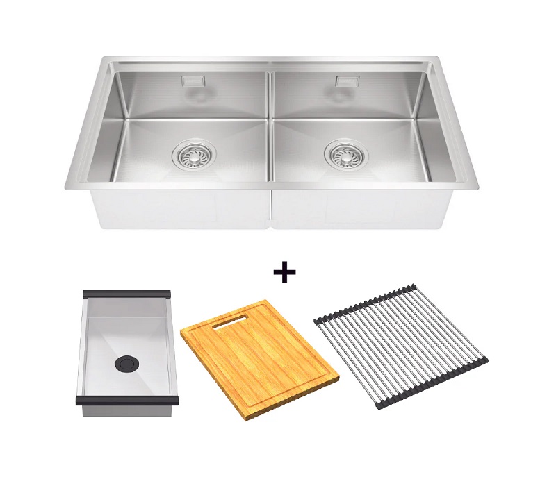 Chậu inox Hafele 567.94.057 và phụ kiện