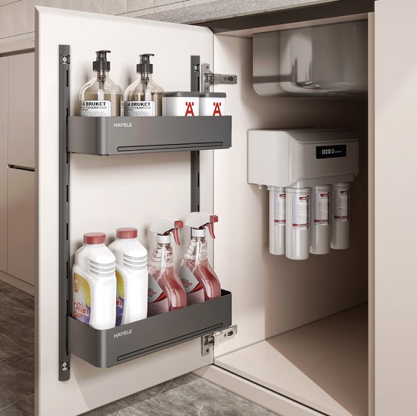 Rổ gắn cánh Hafele 545.14.300 doorAGENT R400mm