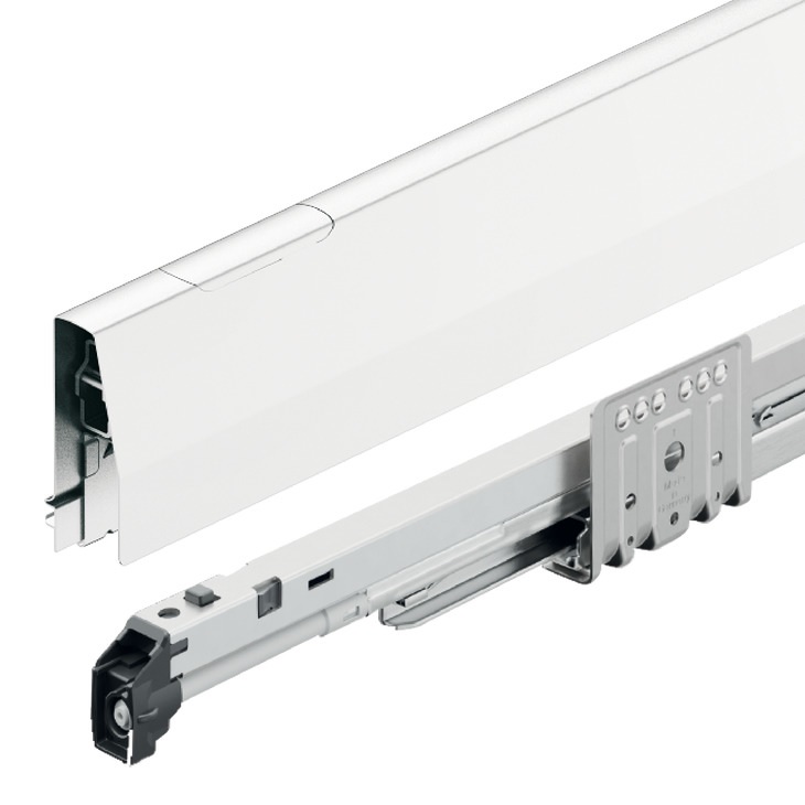 Ray hộp Hafele 513.27.705 Matrix Box 92mm trắng 40kg