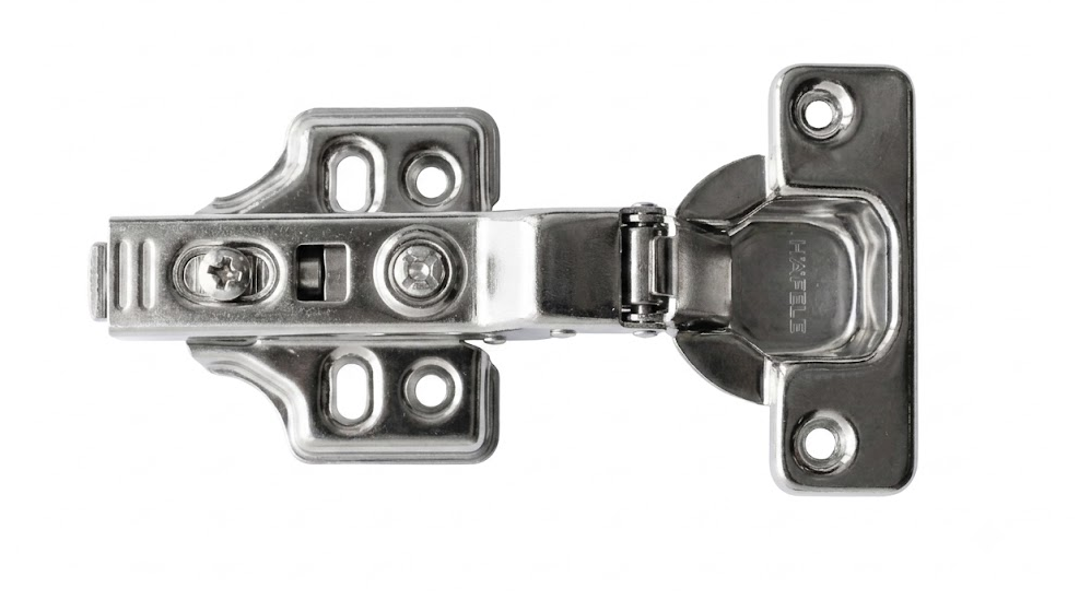 Bản lề Hafele 334.01.051 DIY giảm chấn trùm nửa inox 316