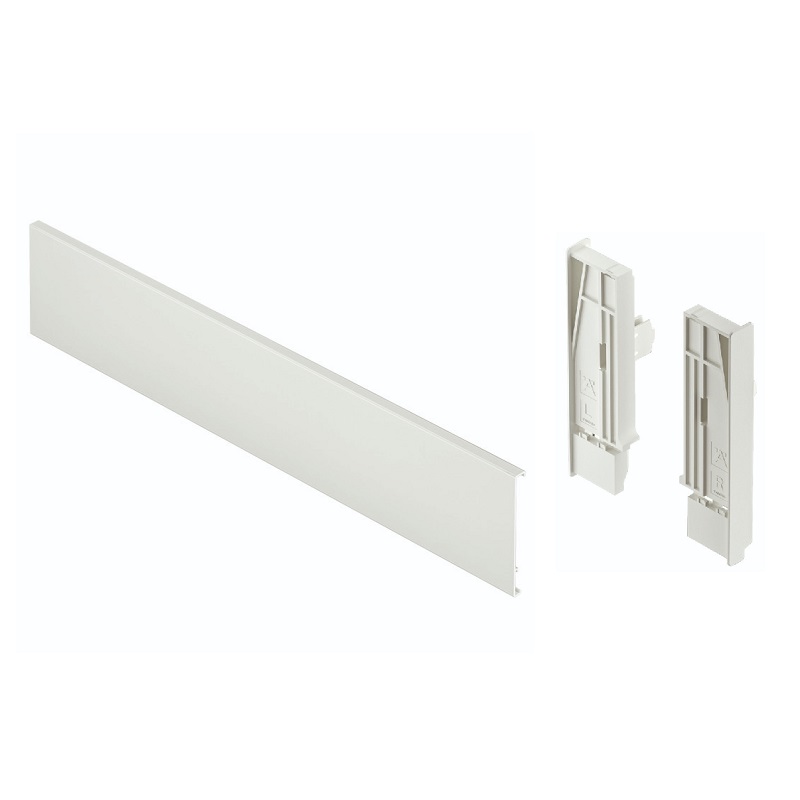Mặt trước ray hộp âm Hafele 513.73.771 Matrix Box trắng