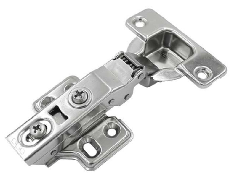Bộ bản lề Imundex 7113102 giảm chấn trùm ngoài inox 304