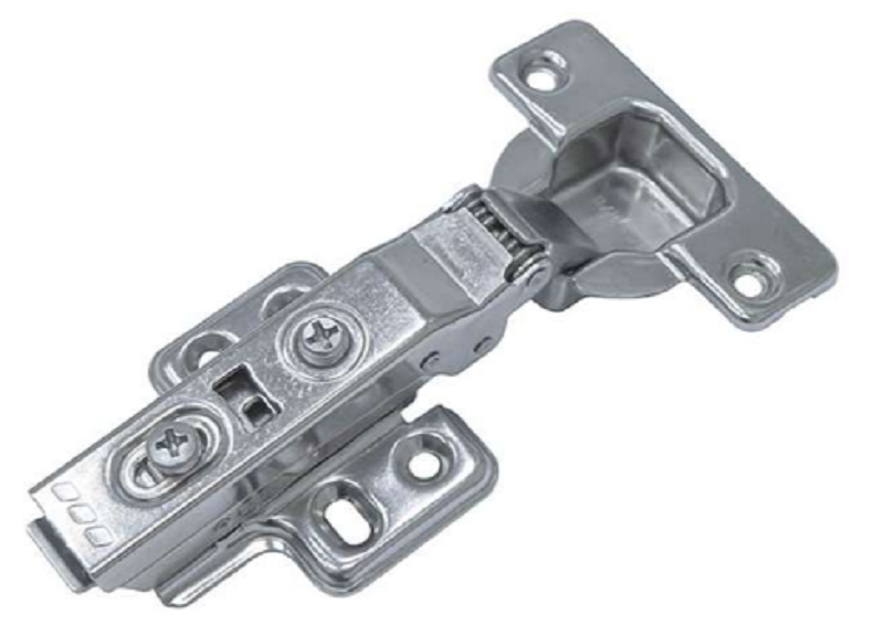 Bộ bản lề Imundex 7113103 giảm chấn trùm ngoài inox 304