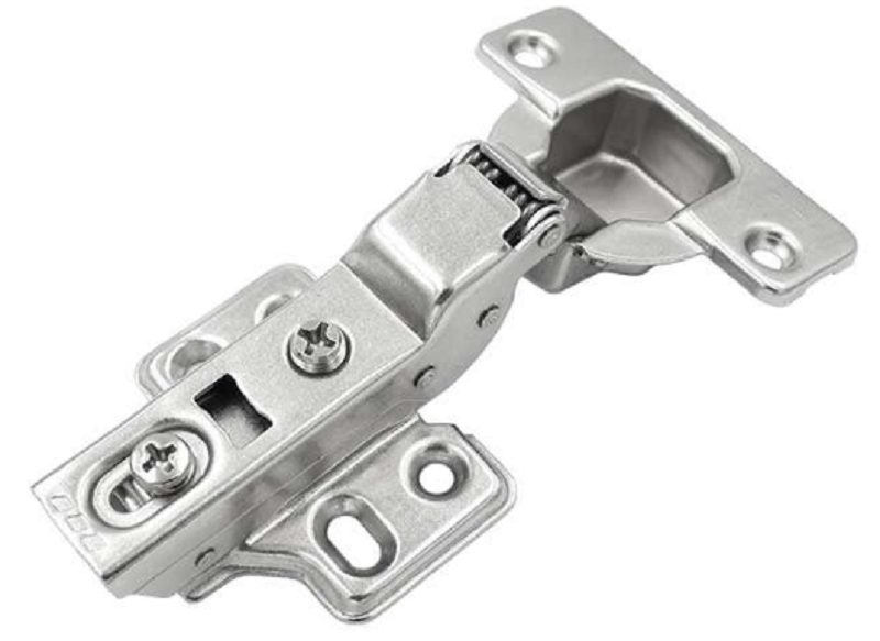 Bộ bản lề Imundex 7172122 giảm chấn trùm nửa niken mờ