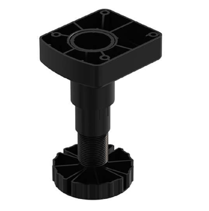 Chân tủ bếp Imundex 7807905 đen mờ 80x150mm