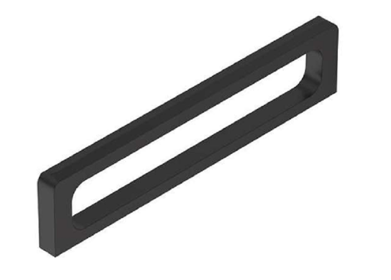 Tay nắm tủ Imundex 7754001 đen mờ 135mm