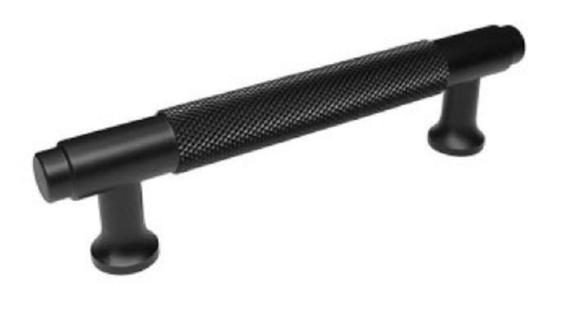 Tay nắm tủ Imundex 7754074 đen mờ 162mm