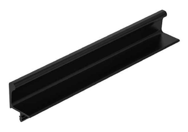 Tay nắm tủ Imundex 7754059 đen mờ 3000mm