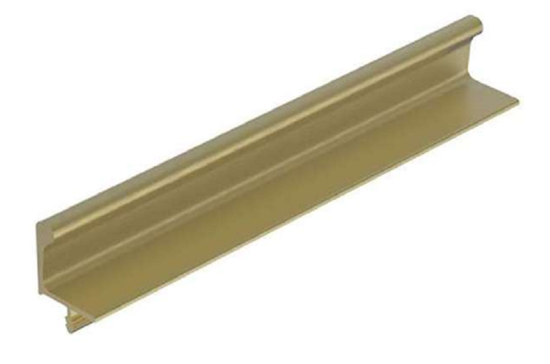 Tay nắm tủ Imundex 7758059 vàng xước 3000mm