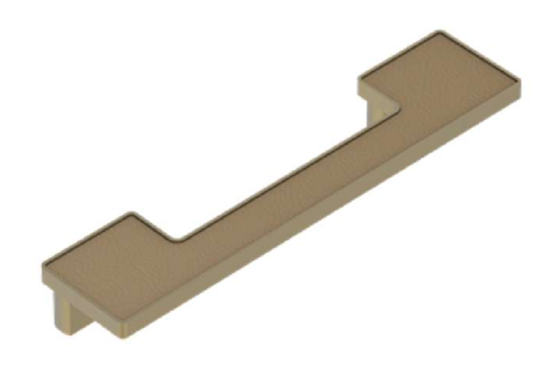 Tay nắm tủ Imundex 7751001 vàng đồng decor LK 1115L