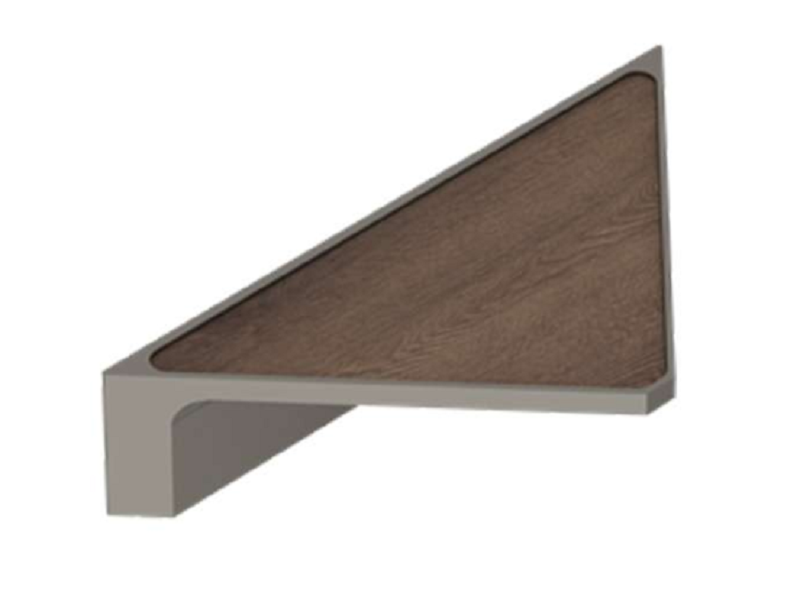 Tay nắm tủ Imundex 7757002 nâu đậm décor LK 2009E