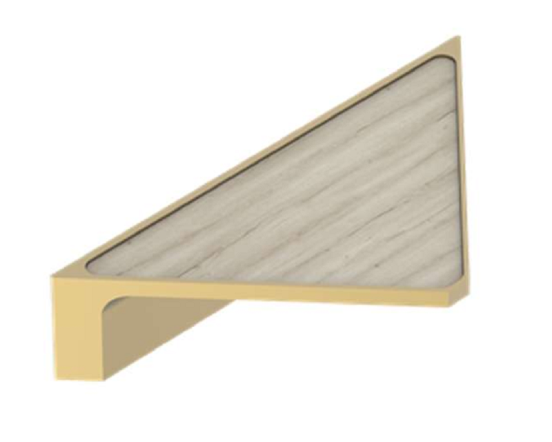 Tay nắm tủ Imundex 7751002 vàng đồng décor LK 2007E
