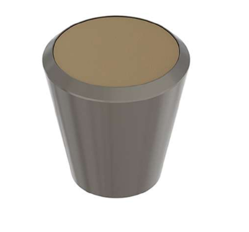 Tay nắm tủ Imundex 7757004 nâu đậm décor LK 1115L