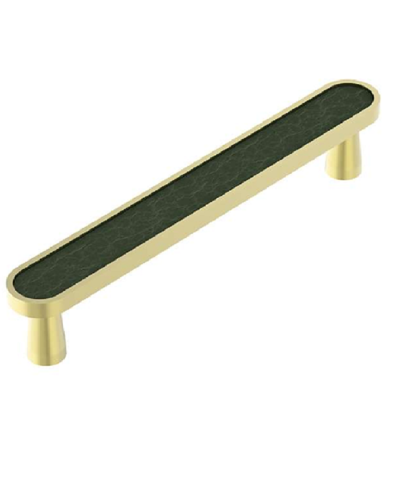 Tay nắm tủ Imundex 7748004 màu vàng kết hợp LK 4629T 150mm