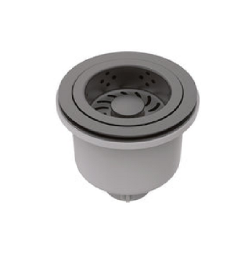 Bộ xả Hafele 567.24.490 chậu 1 hộc SUS - Titan