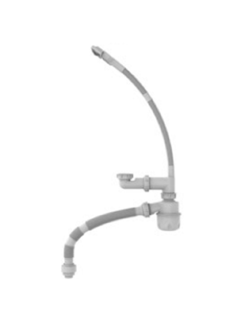 Siphon Hafele 567.24.501 chậu 1 hộc - brush