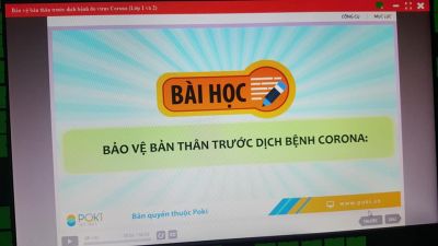 Bài giảng POKI chủ đề: Bảo vệ bản thân trước dịch bệnh do Virus Corona