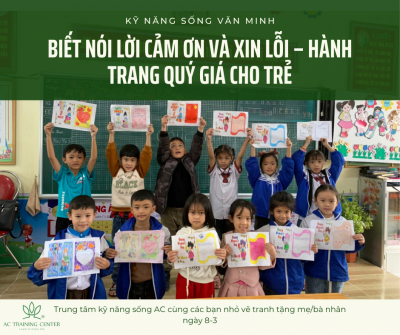 2. “Kỹ Năng Sống Văn Minh: Biết nói Lời Cảm Ơn và Xin Lỗi – Hành trang quý giá cho trẻ”
