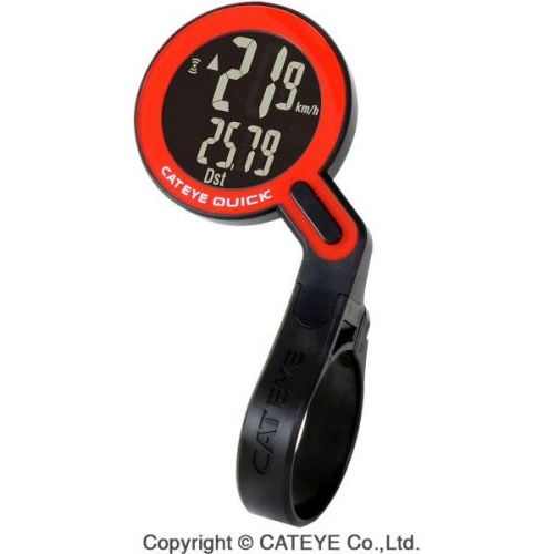 Đồng hồ đo tốc độ CatEye CC-RS100W Quick 1604904 - Black/Red1604904 - Black/Red