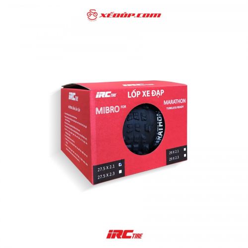 Lốp IRC Mibro For Marathon Kevlar 27.5x2.1 Tubeless