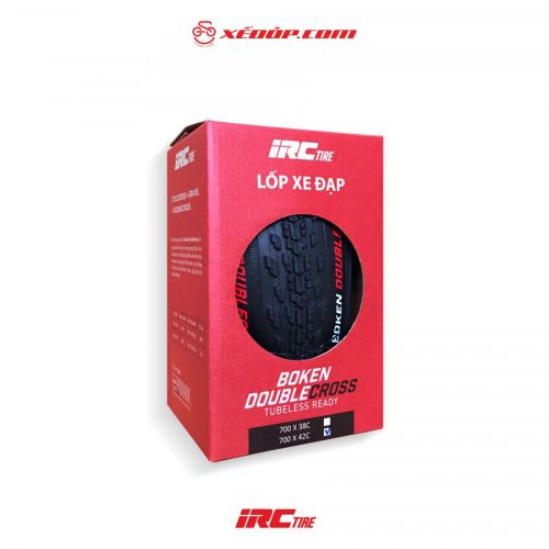 Lốp IRC Boken DoubleCross Kevlar 700x42C Tubeless