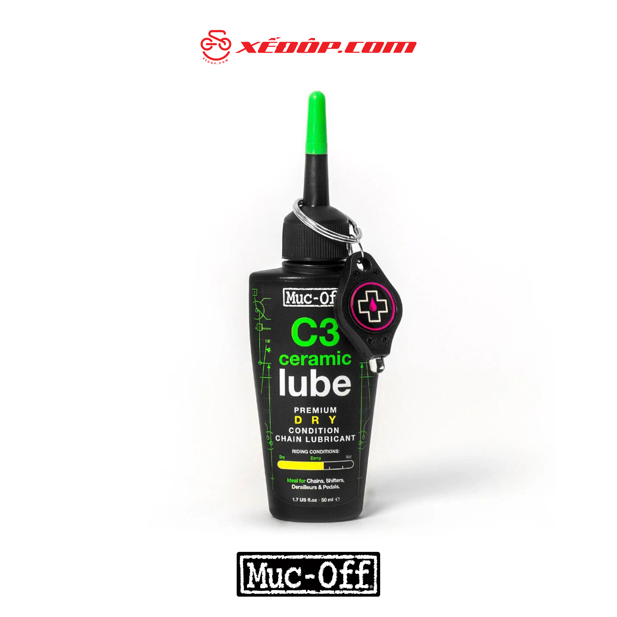 DẦU TRA XÍCH MUC-OFF CERAMIC LUBE C3 - DRY (50ML)