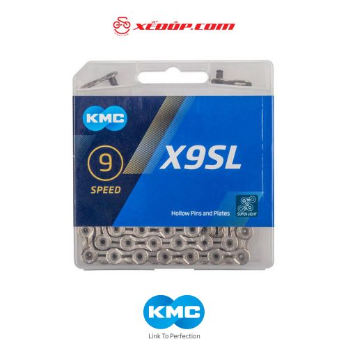 Xích KMC X9 SL Silver full rỗng