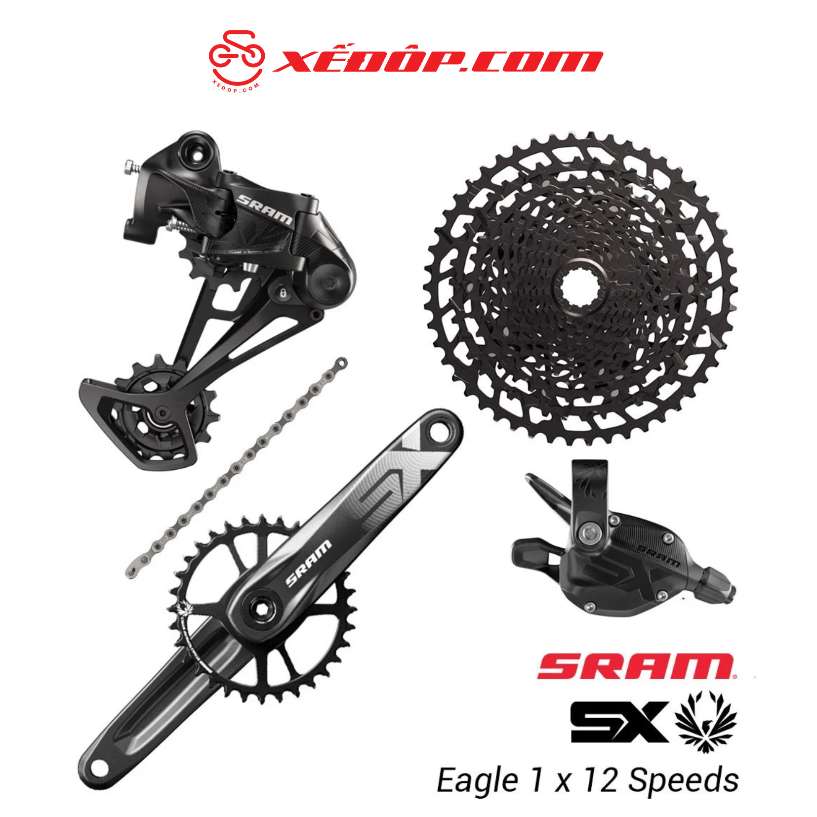 GROUPSET SRAM SX EAGLE [1X12]