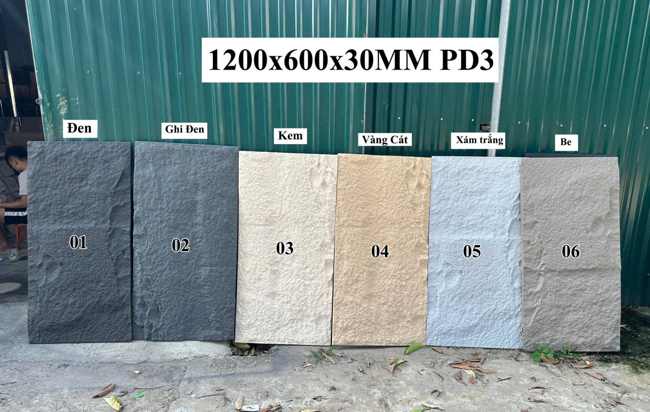 LÝ DO 03: BẢNG MÀU ĐA DẠNG – PHÙ HỢP VỚI MỌI PHONG CÁCH THIẾT KẾ Mỗi công trình, mỗi căn nhà đều mang một bản sắc và cá tính riêng. Do đó, một sản phẩm vật liệu muốn chinh phục được nhiều đối tượng khách hàng cần có khả năng thích ứng cao về mặt thẩm mỹ, và Tấm Pu Giả Đá đã làm được điều này một cách xuất sắc. Hiện nay, PU Decor đang cung cấp hơn 50 mẫu mã vân đá đa dạng, từ vân đá marble nhẹ nhàng, thanh thoát, đến vân đá granite đậm chất cá tính và mạnh mẽ. Mỗi tấm đều được thiết kế tỉ mỉ đến từng chi tiết, mô phỏng chân thực bề mặt đá tự nhiên, với độ bóng – nhám khác nhau tùy nhu cầu. Dù bạn yêu thích phong cách Bắc Âu tối giản, phong cách Indochine kết hợp truyền thống và hiện đại, hay theo đuổi phong cách luxury sang trọng – Tấm Pu Giả Đá đều có thể đáp ứng hoàn hảo. Sự đa dạng này không chỉ giúp việc phối hợp màu sắc, nội thất trở nên linh hoạt hơn mà còn tạo ra những không gian đậm chất cá nhân hóa. Ngay cả những khách hàng khó tính nhất, yêu cầu cao về màu sắc, ánh sáng, hay hiệu ứng cảm xúc – cũng có thể dễ dàng lựa chọn được một mẫu mã phù hợp.