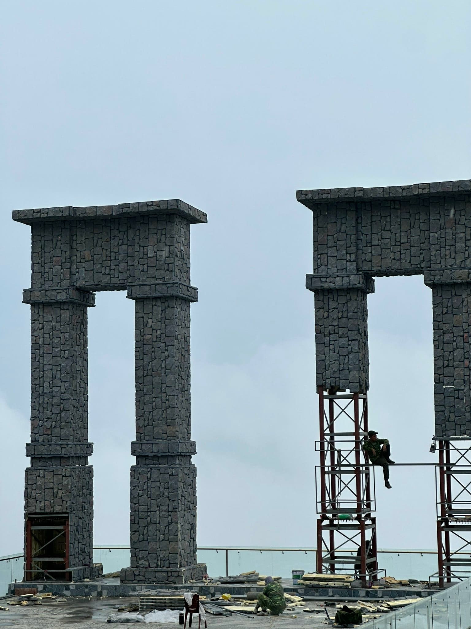 tấm pu giả gạch xếp