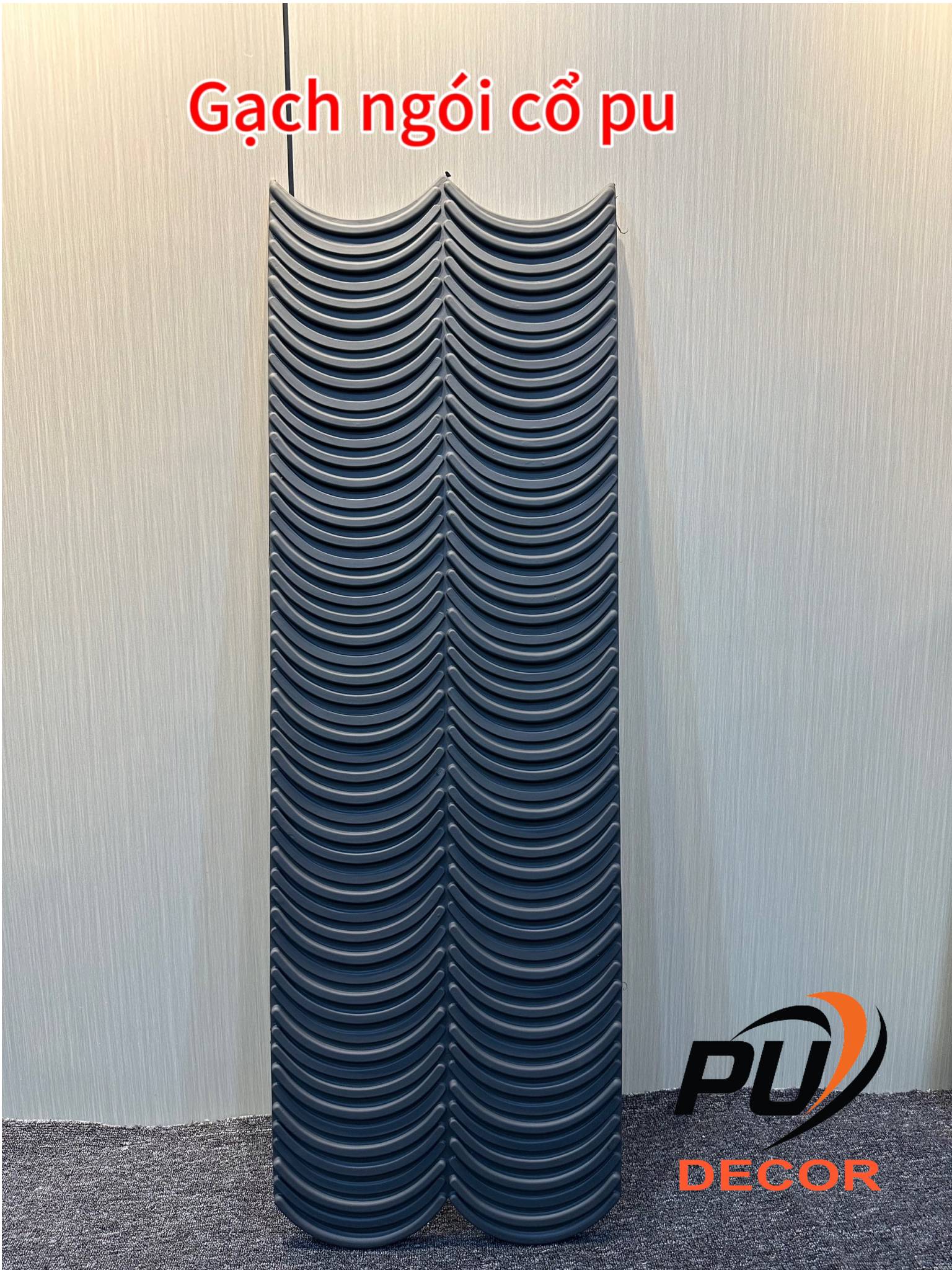 ảnh gạch ngói cổ pu siêu nhẹ