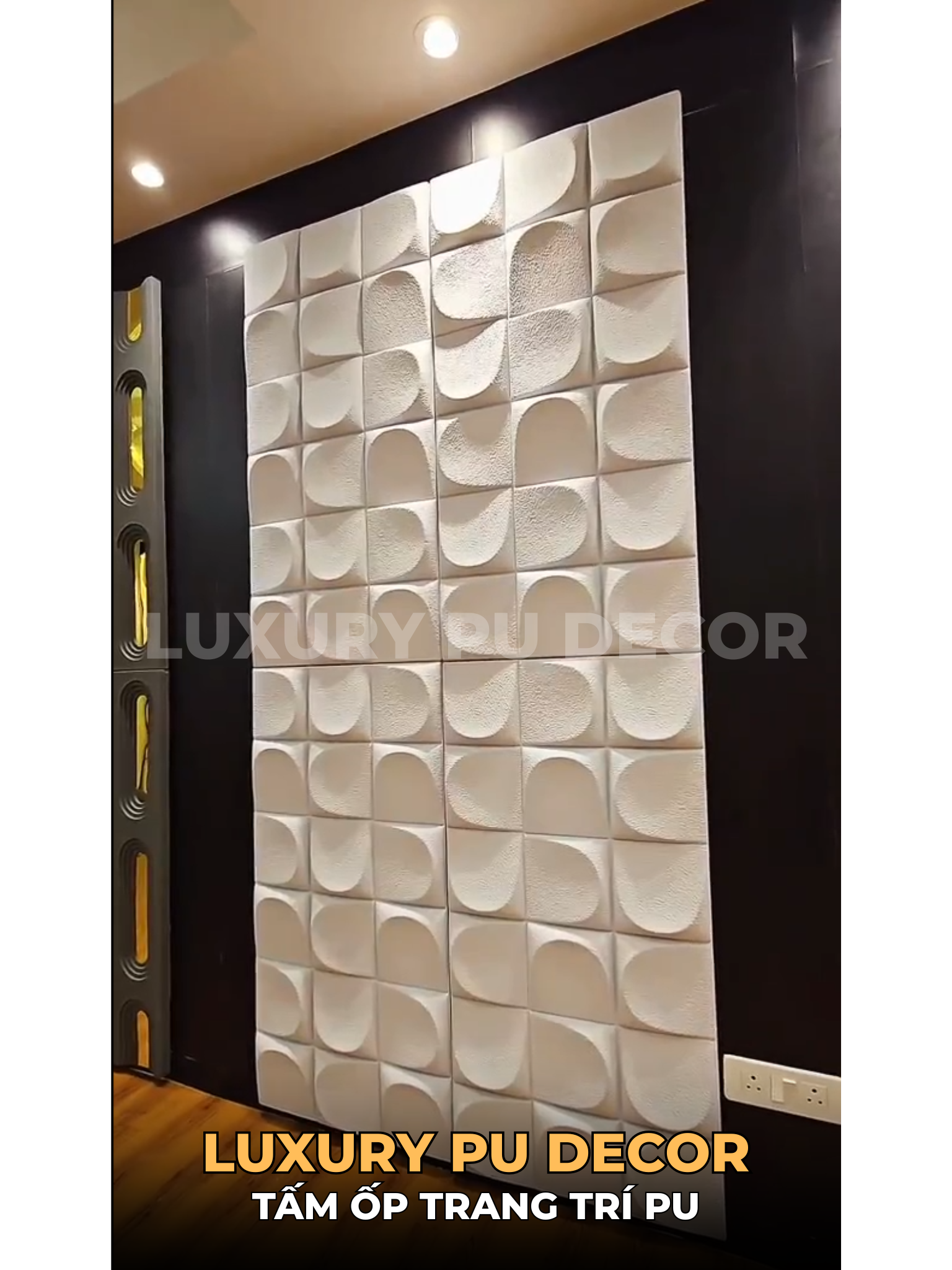 tấm PU caro 3D