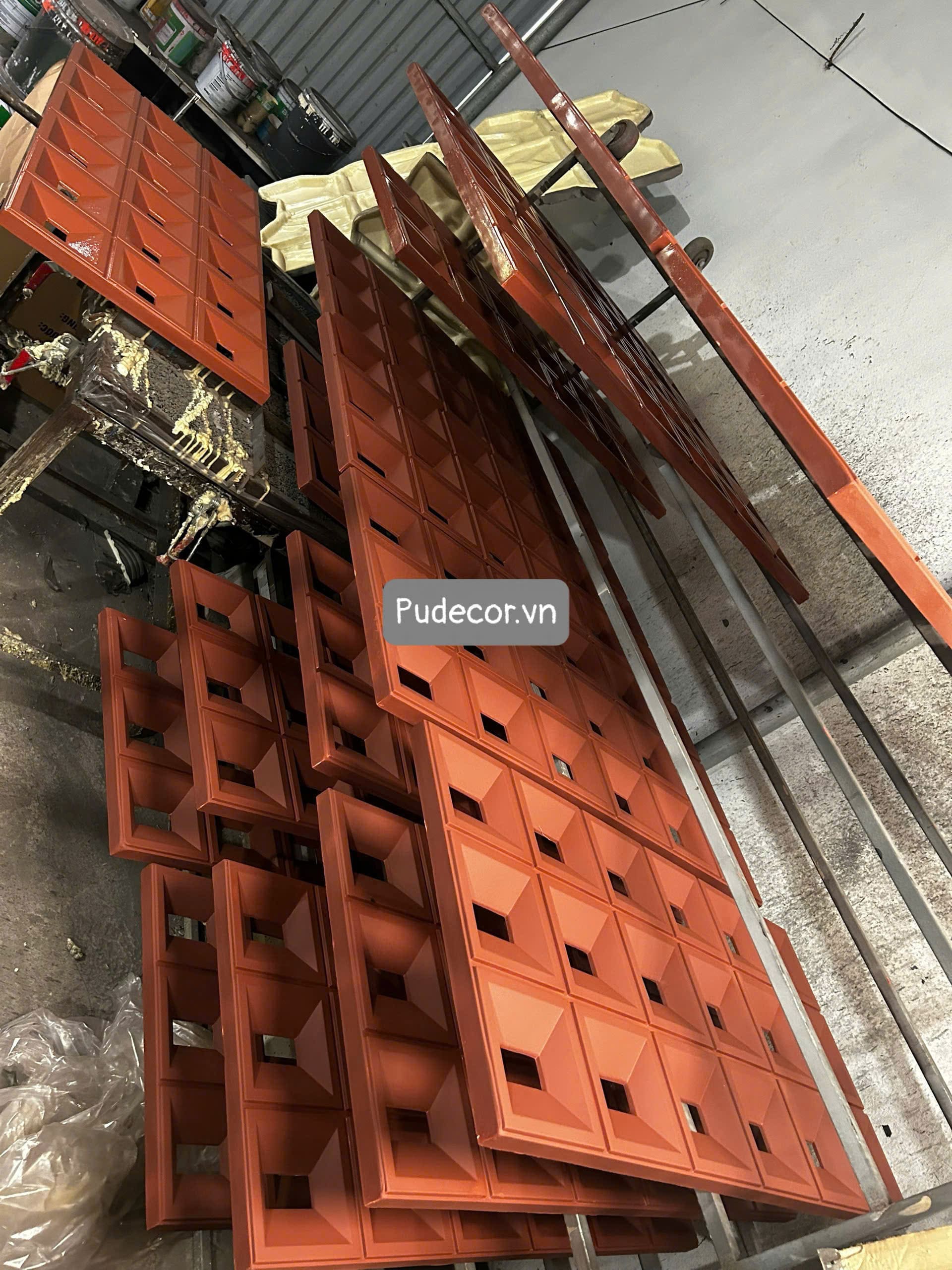 tấm ốp tường PU