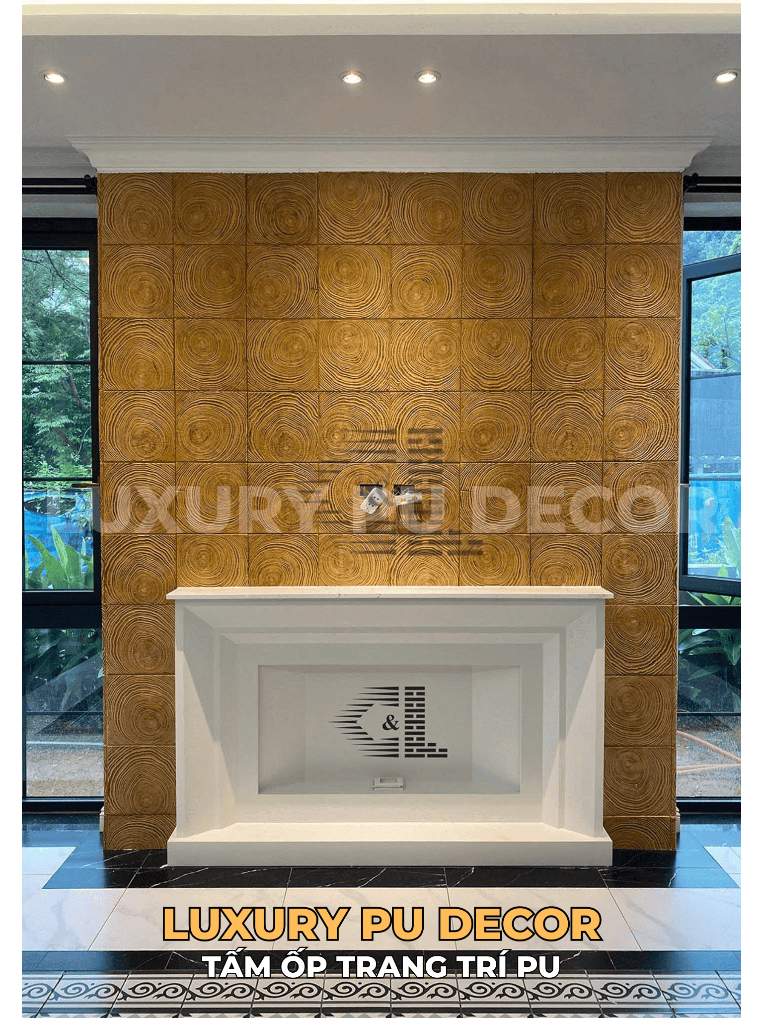 địa chri mua tấm PU giả gỗ