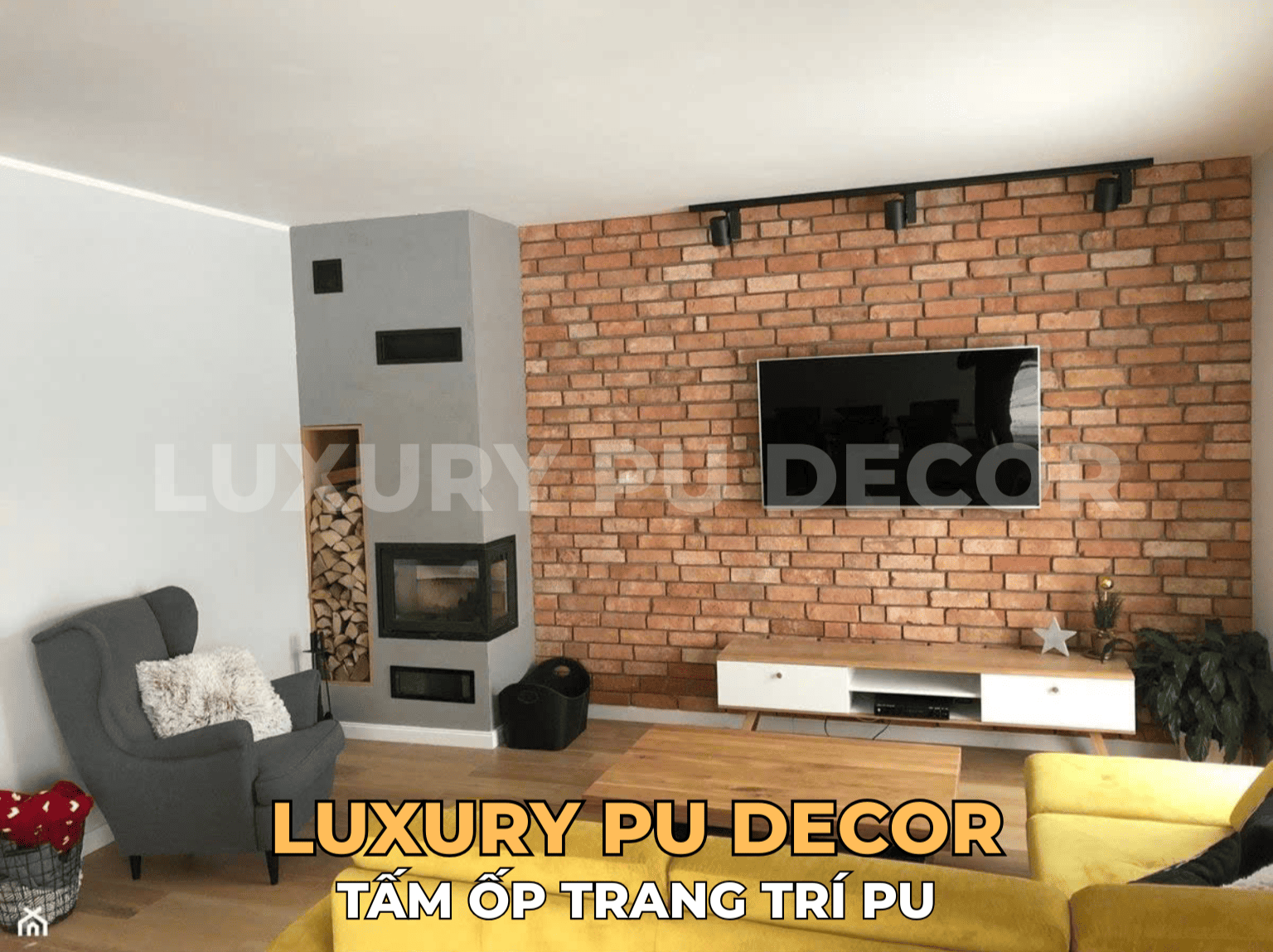 tấm PU gạch cổ