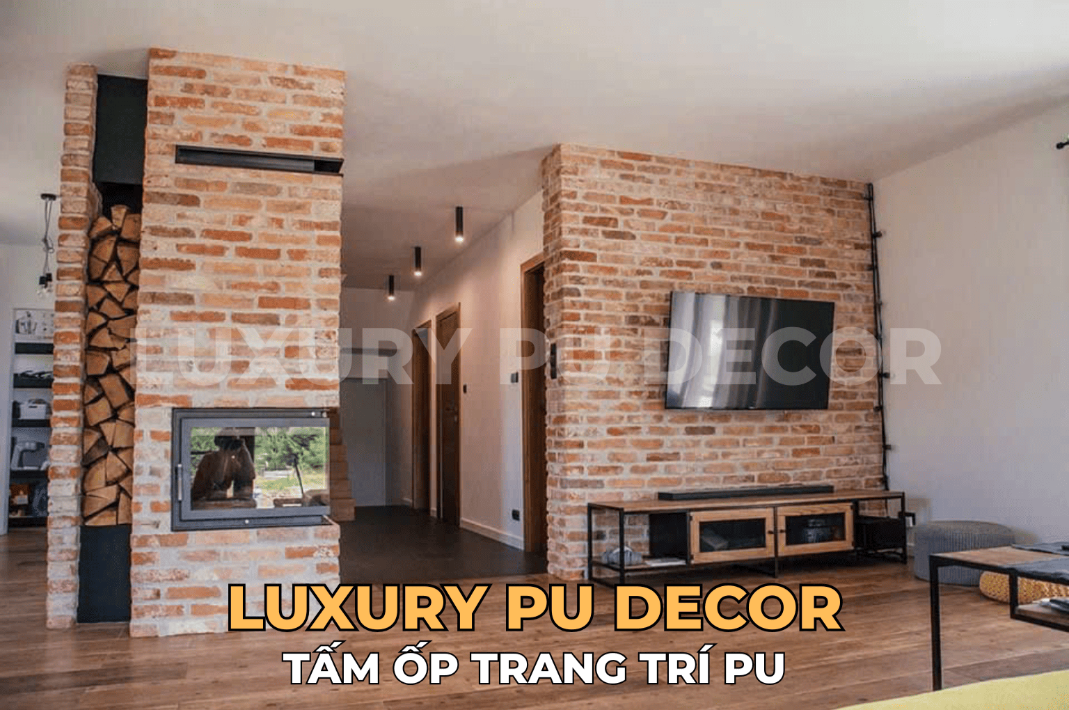 tấm PU giả gạch cổ tại Cần Thơ