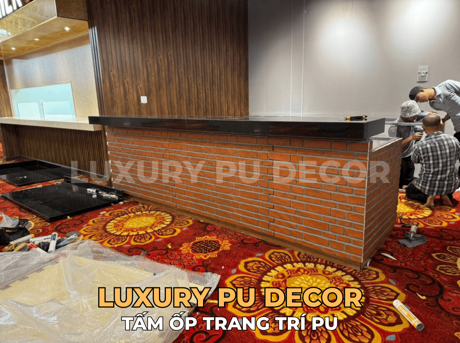 địa chỉ mua tấm PU giả gạch cổ uy tín tại Hà Nội