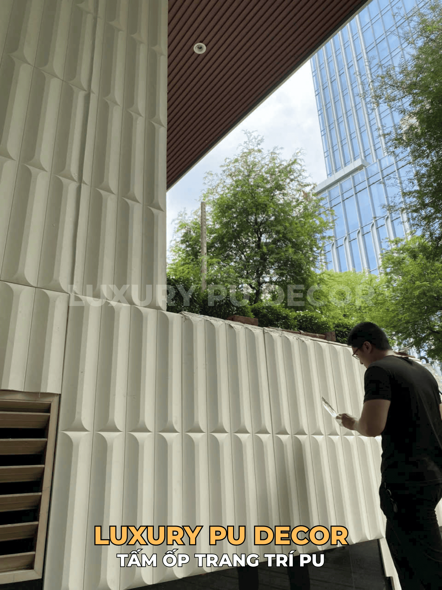 tấm ốp PU 3D PD10