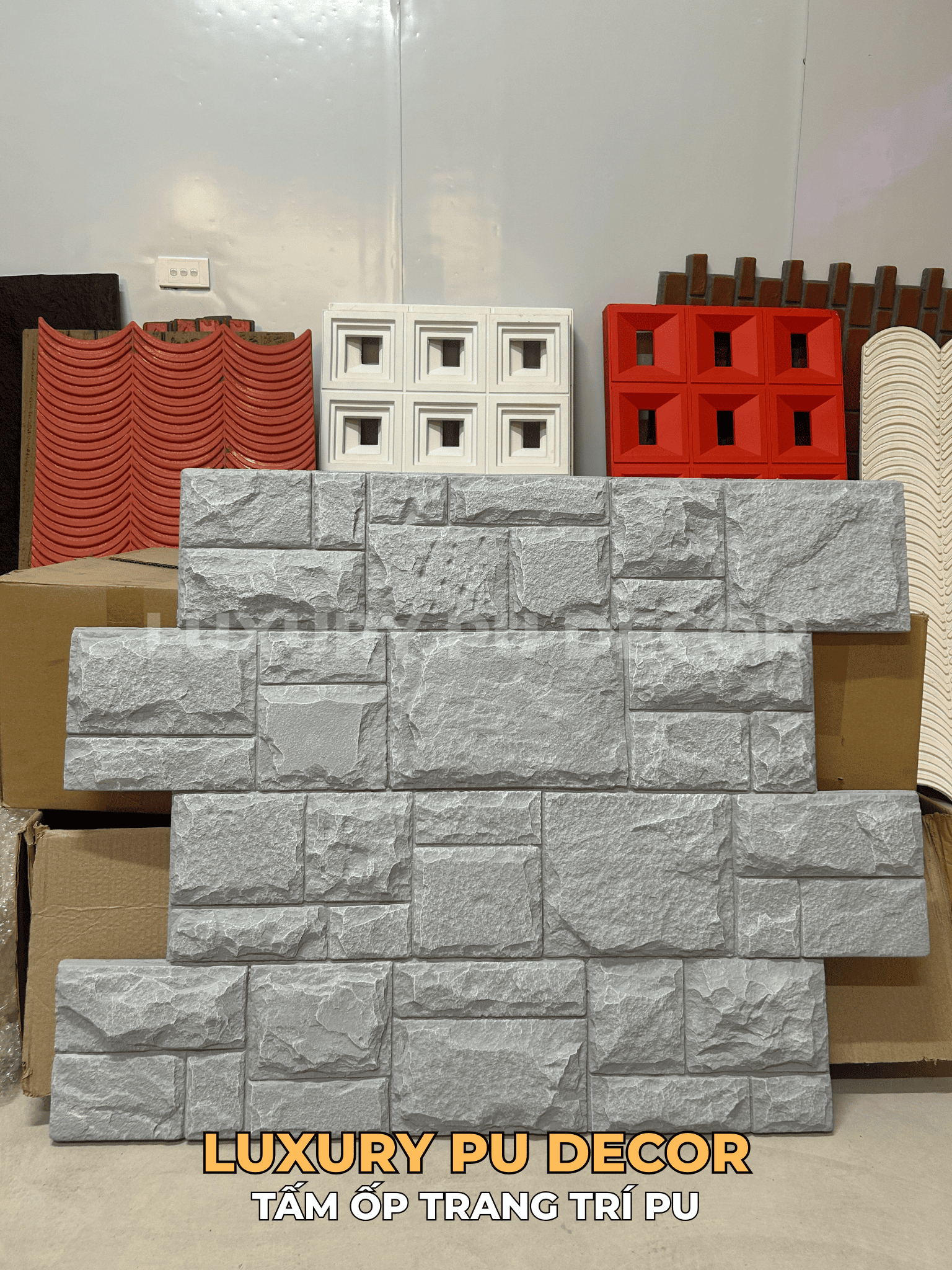 địa chỉ mua tấm PU giả đá sa thạch uy tín