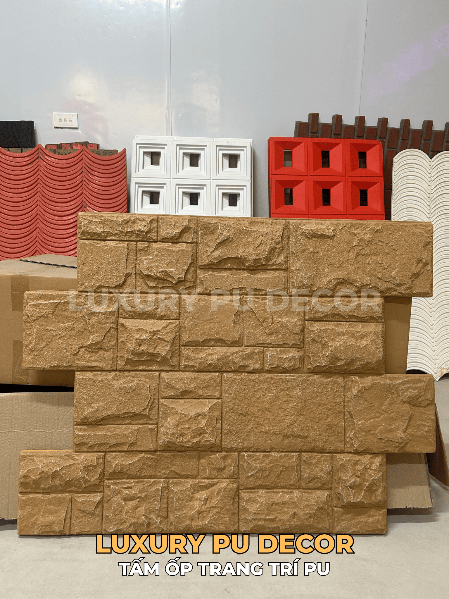 nên mua tấm PU giả đá ở đâu