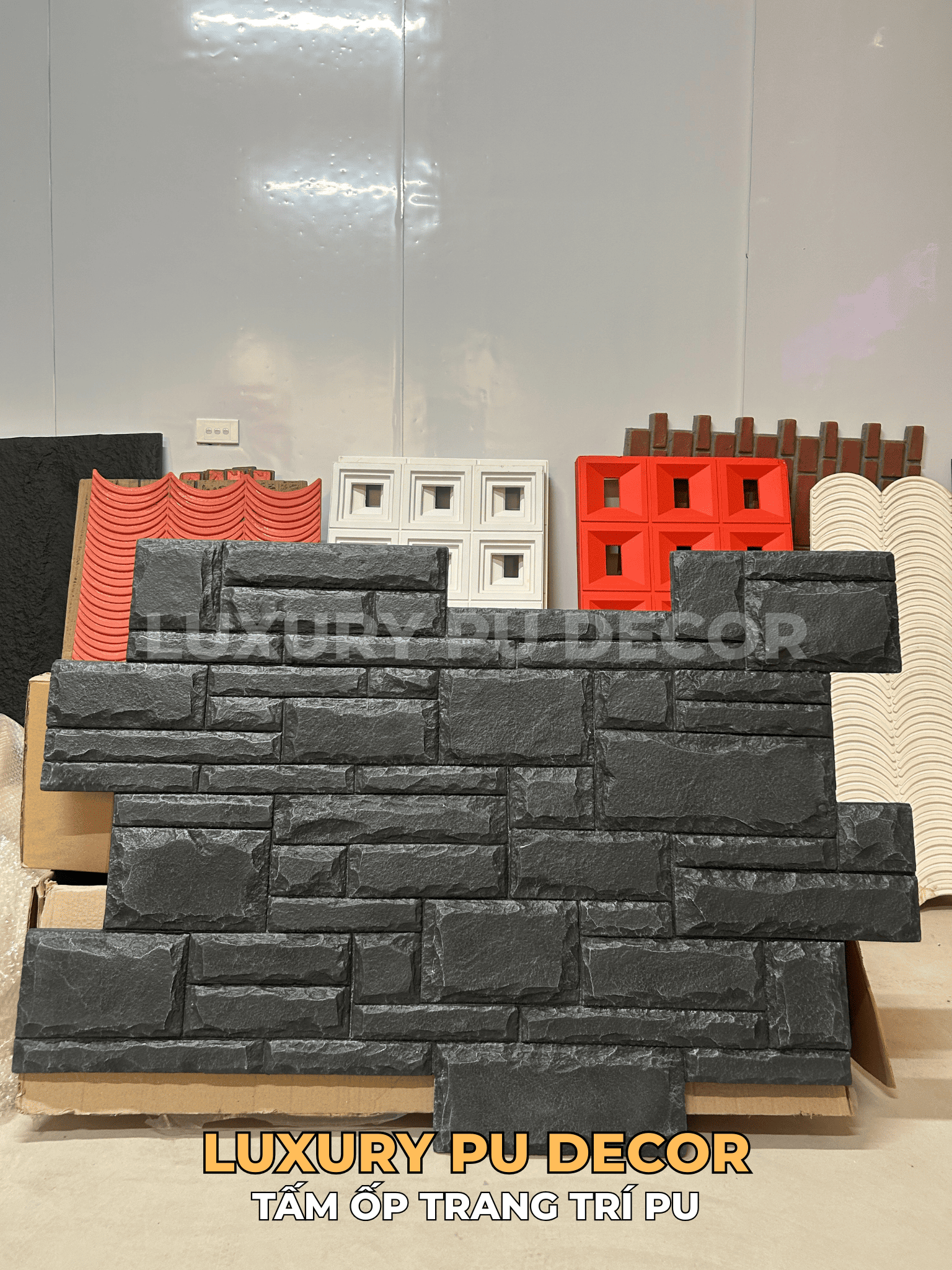 địa chỉ mua tấm ốp PU giả đá uy tín