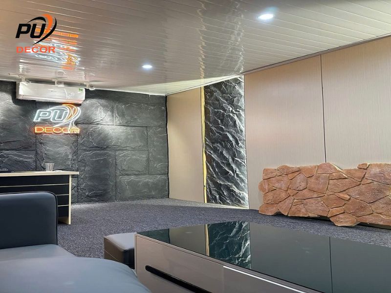 Pu Decor – đơn vị thi công ốp đá rối chuyên nghiệp