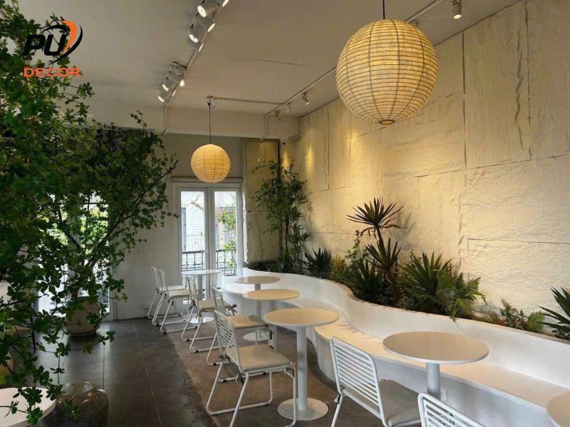 Tấm ốp PU giả gạch tông trầm 