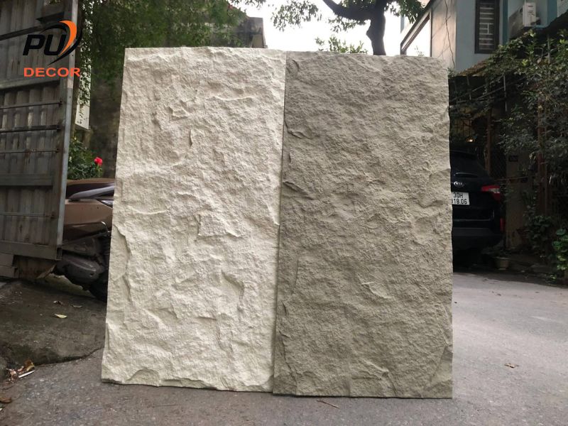 PU giả đá khó phai màu nếu được sử dụng trong môi trường đúng