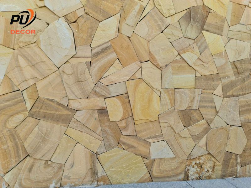 Đá rối có màu sắc tự nhiên, bền theo thời gian